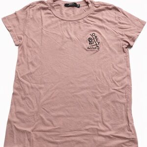 Obey men’s Dusty Pink Graphic Crewneck Tee